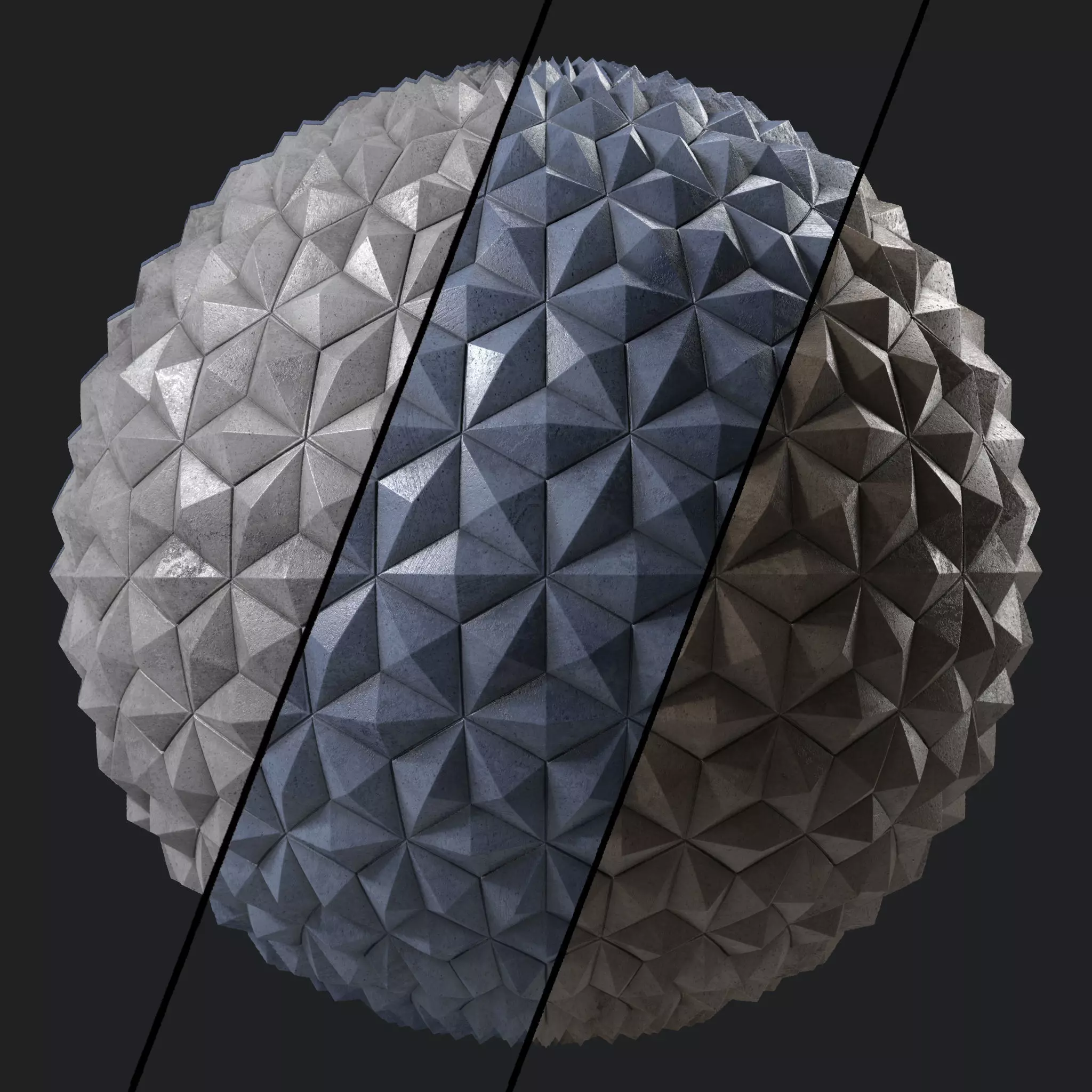 Stone Wall Materials 97- Decorative Pattern - Pbr 4k Seamless Texture_0