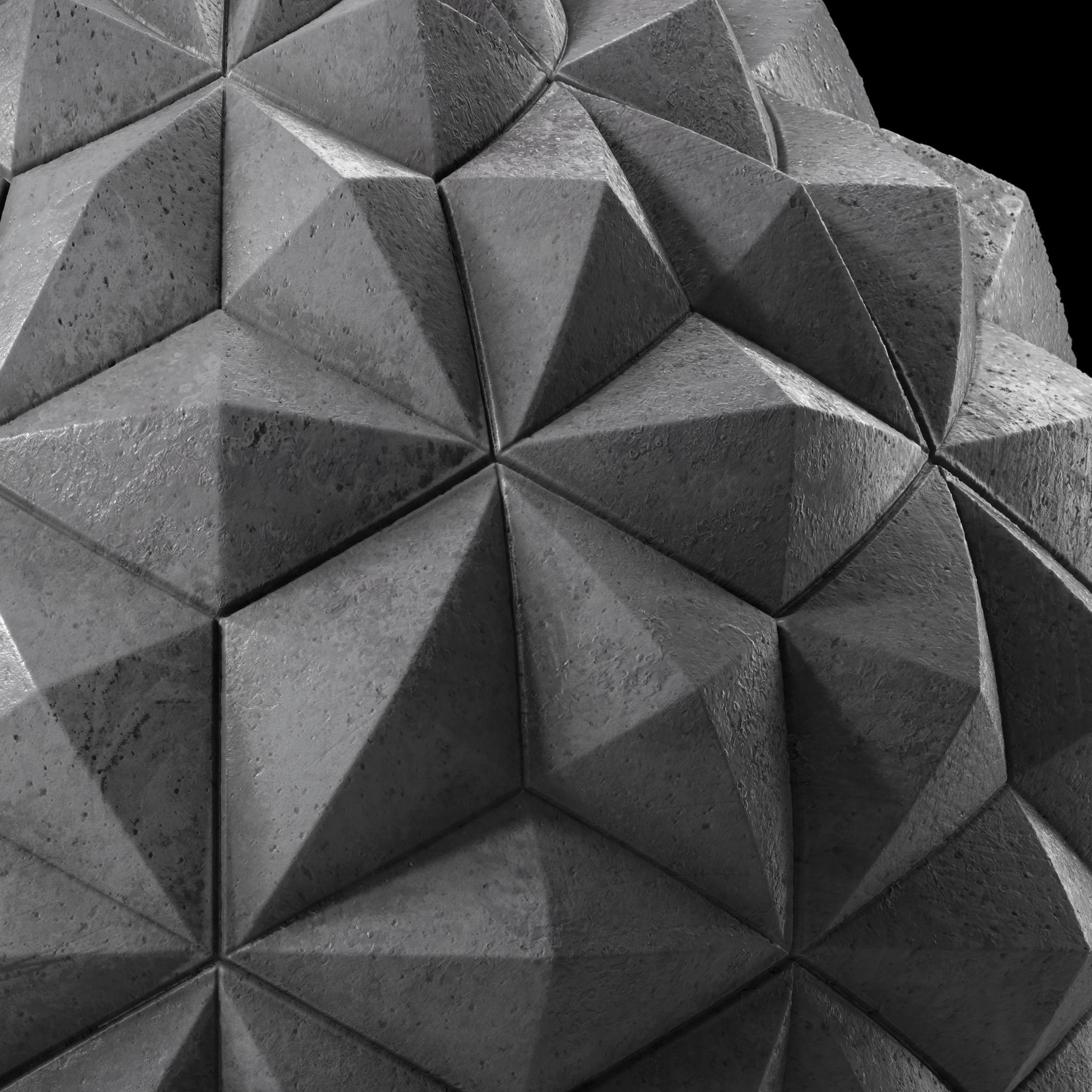 Stone Wall Materials 97- Decorative Pattern - Pbr 4k Seamless Texture_5