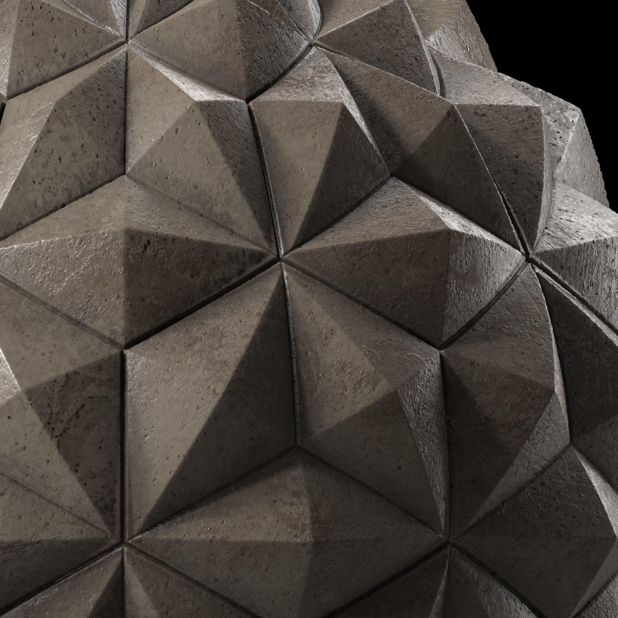 Stone Wall Materials 97- Decorative Pattern - Pbr 4k Seamless Texture_7