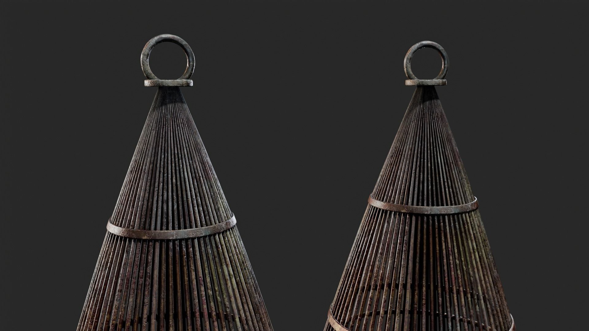 PIRATES - Bird Cage 02 - NANITE Low-poly 3D model_2