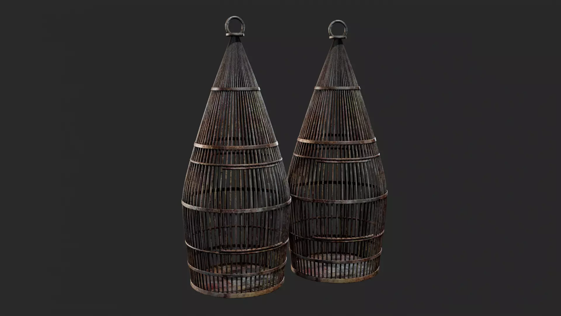 PIRATES - Bird Cage 02 - NANITE Low-poly 3D model_0