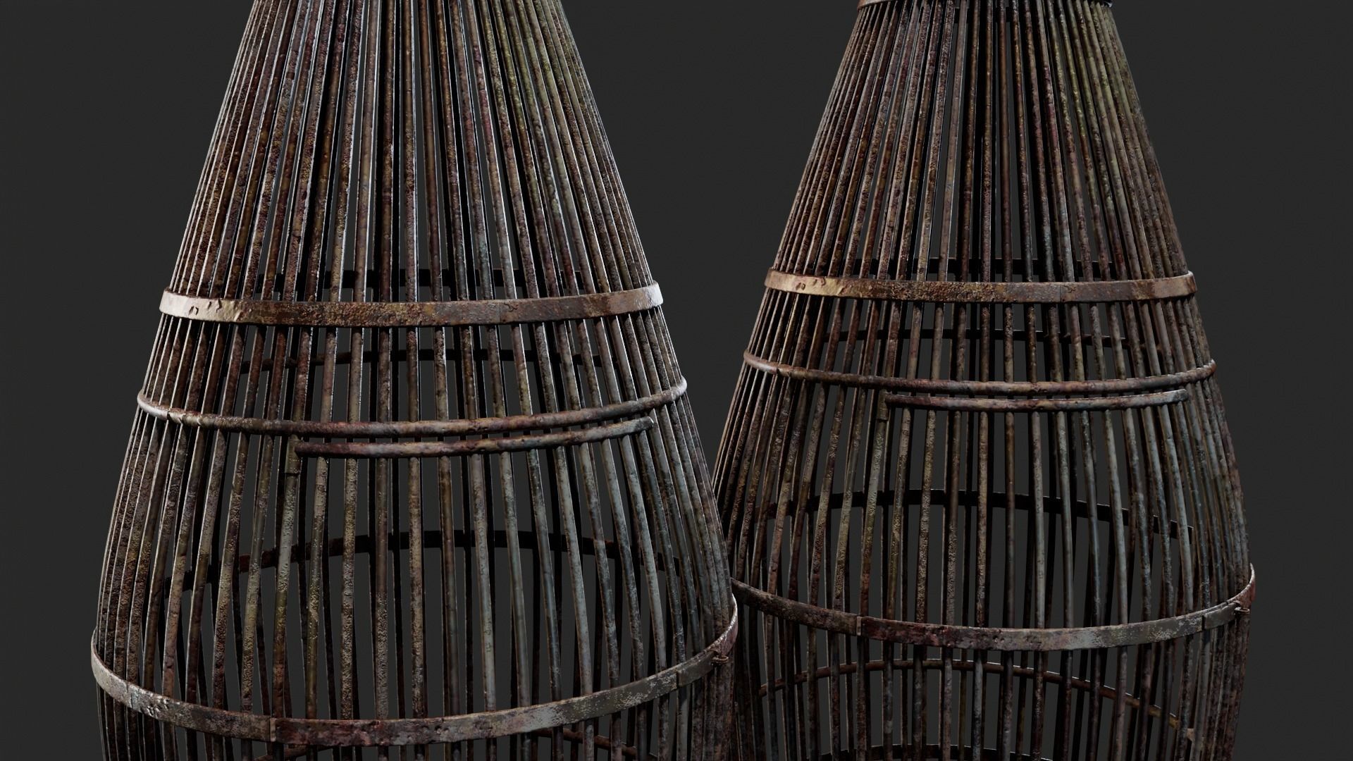 PIRATES - Bird Cage 02 - NANITE Low-poly 3D model_1