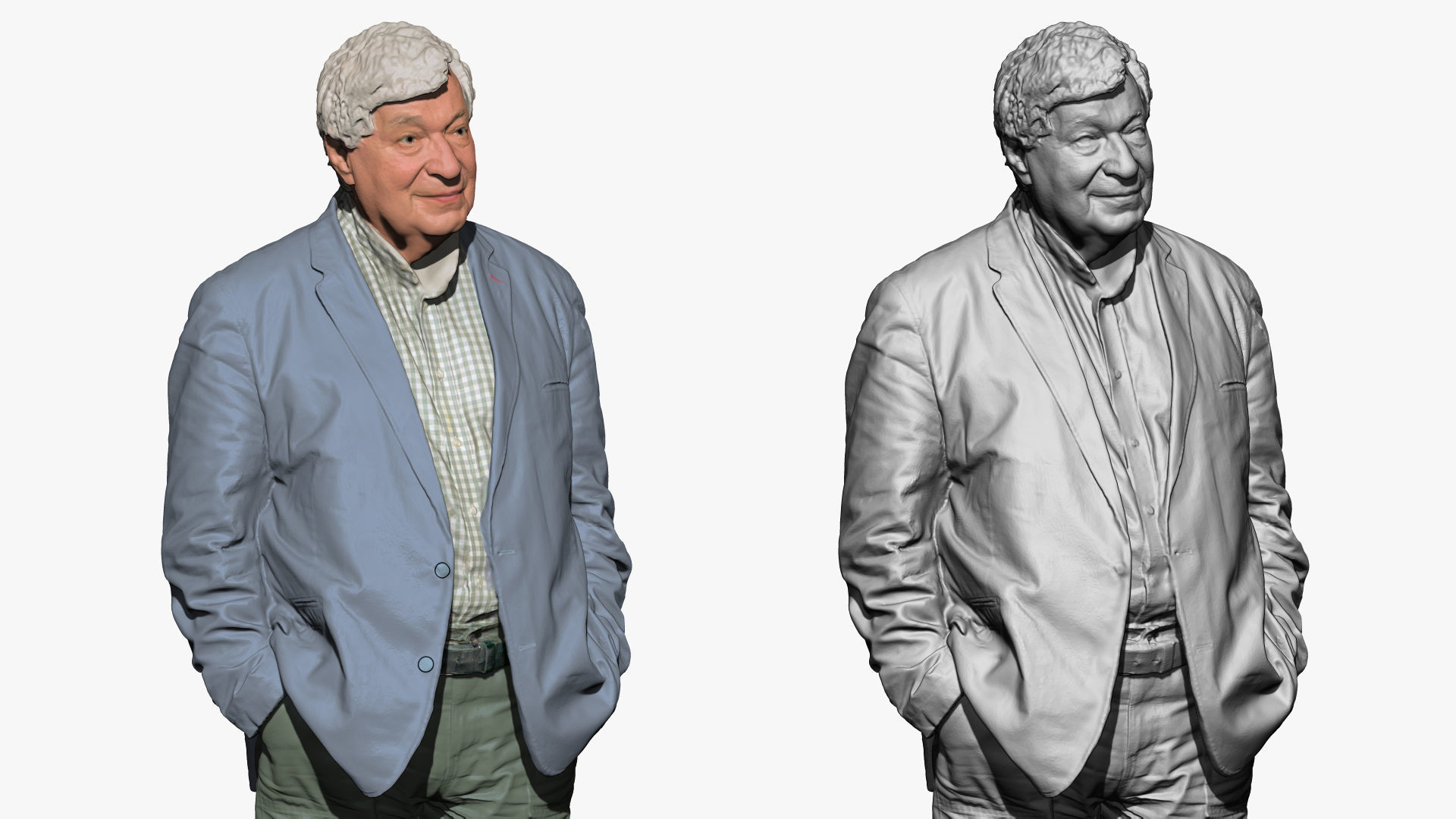 S00043 Old man  3D model_5