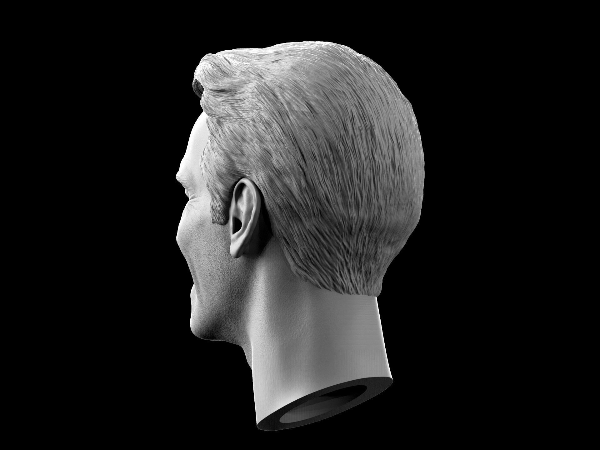 Homelander - Antony Starr Head 3D print model_3