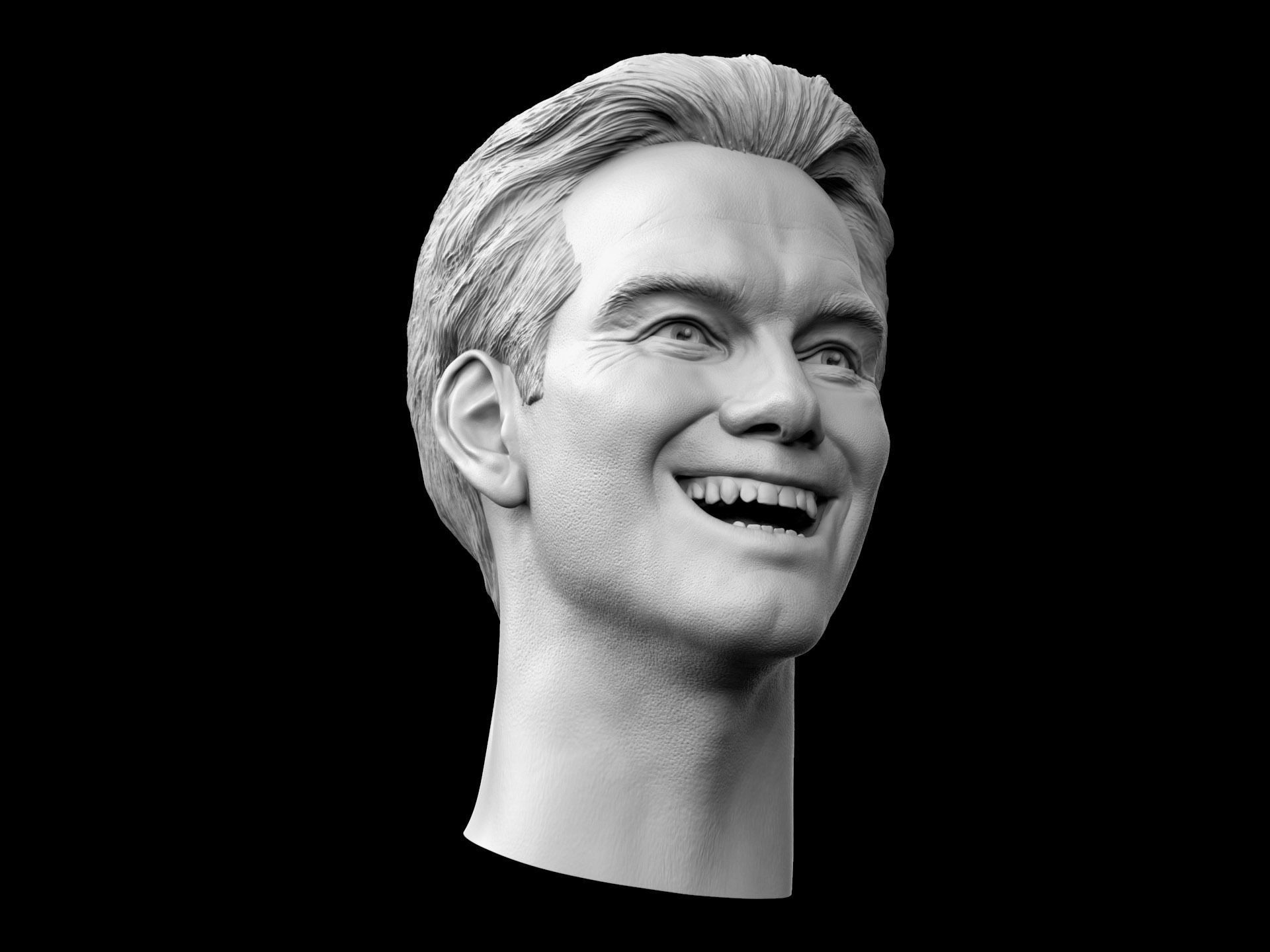 Homelander - Antony Starr Head 3D print model_1