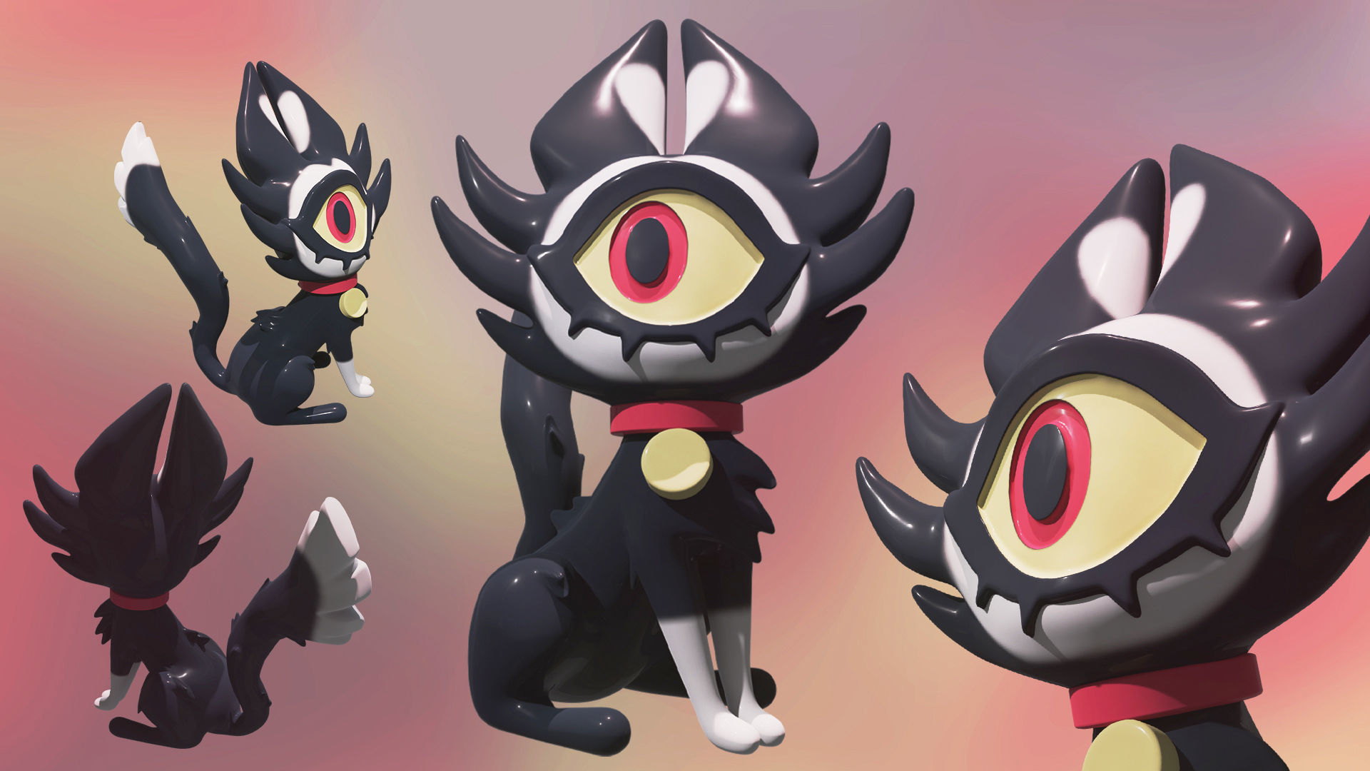 KEEKEE HAZBIN HOLEL KEY FIGURINE 3D print model_1