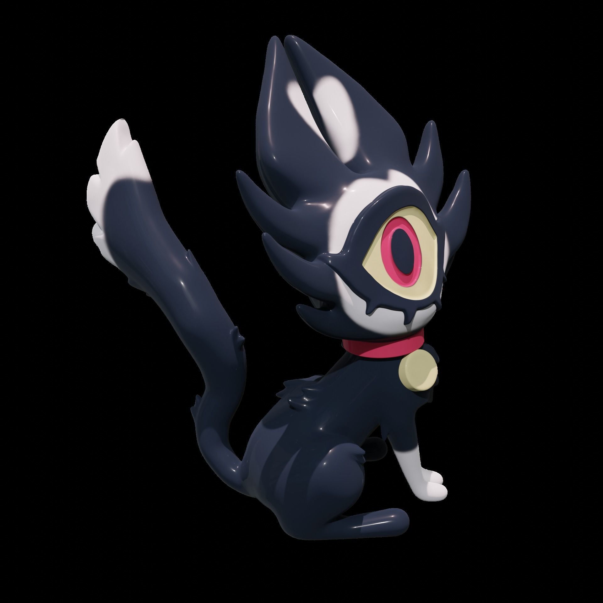 KEEKEE HAZBIN HOLEL KEY FIGURINE 3D print model_2