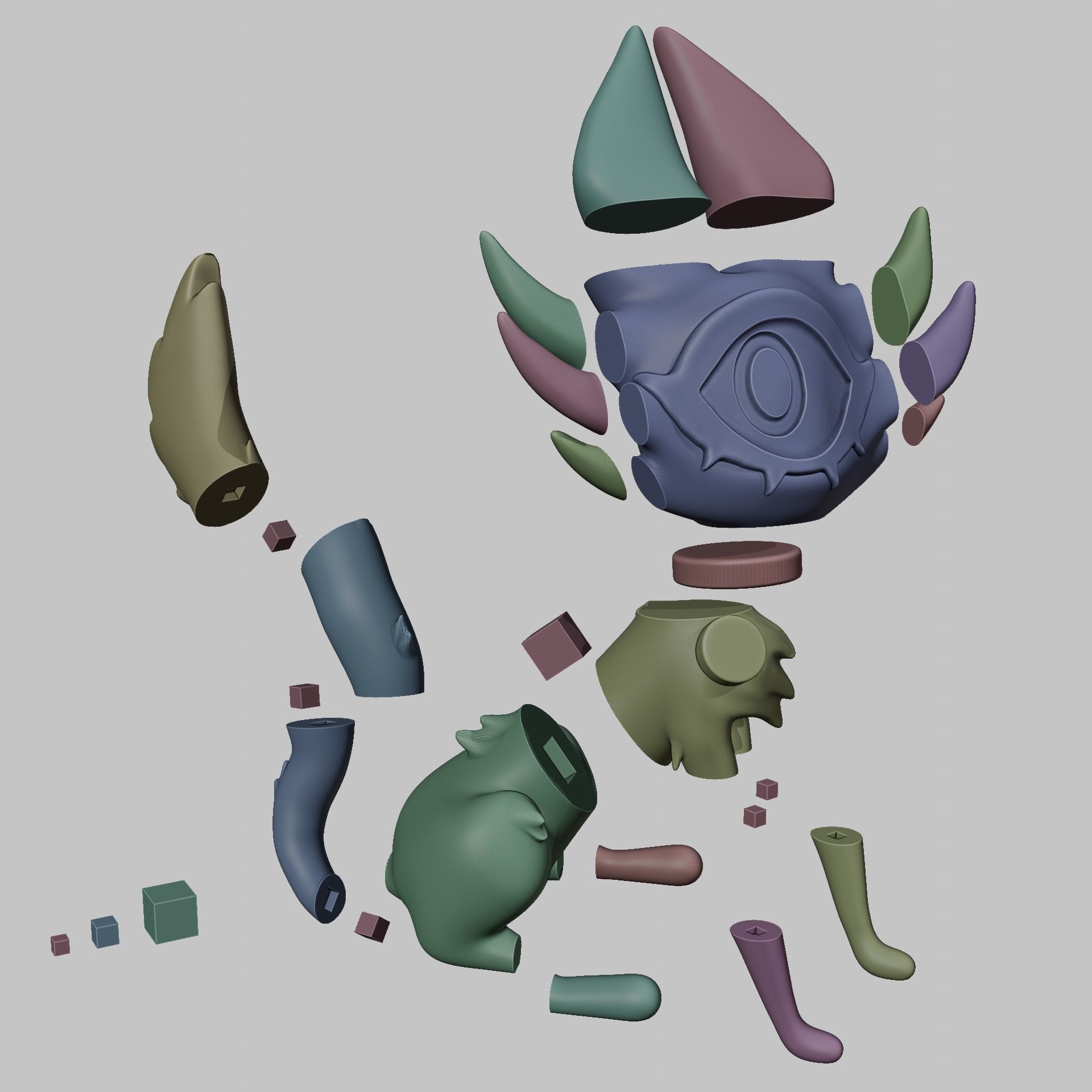 KEEKEE HAZBIN HOLEL KEY FIGURINE 3D print model_5