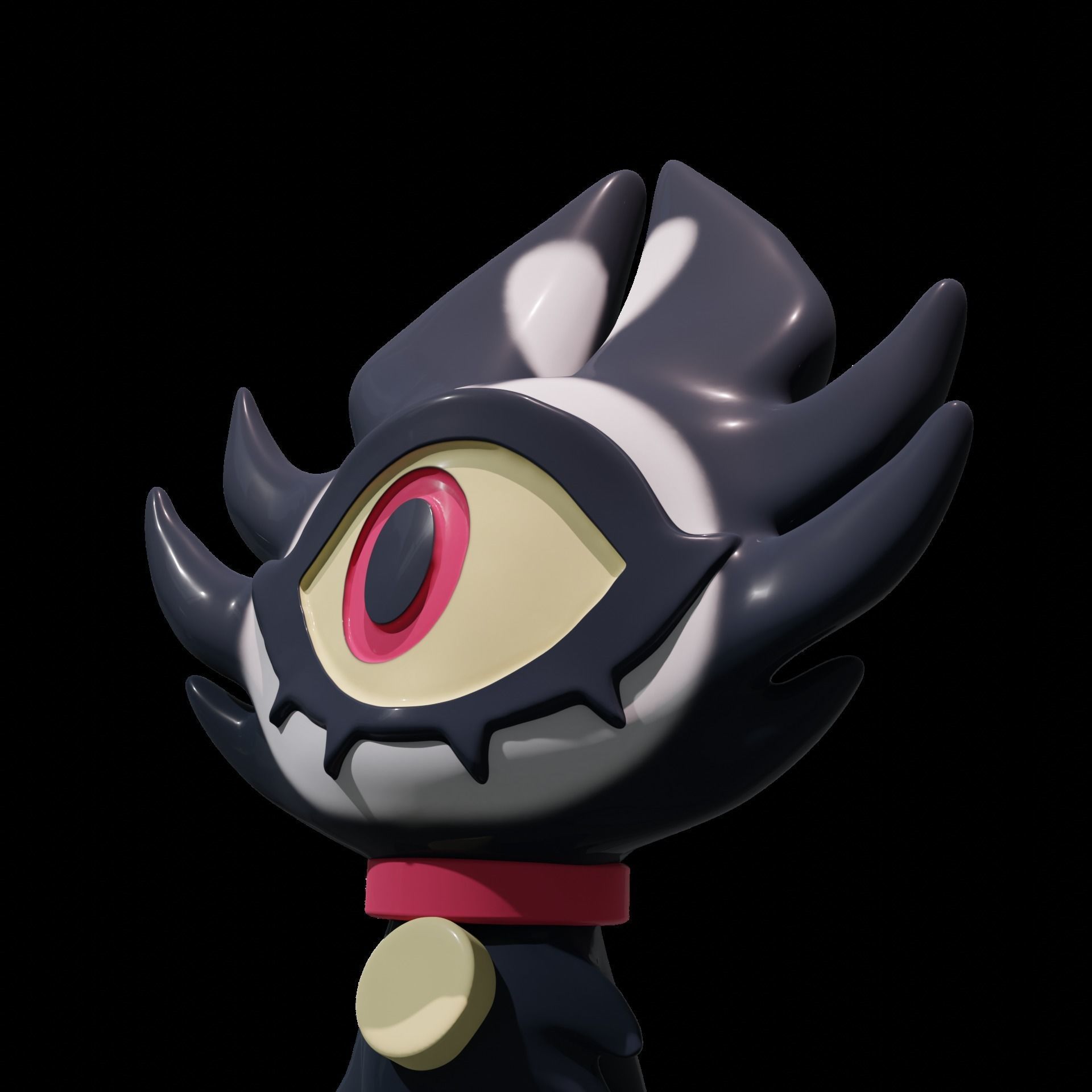 KEEKEE HAZBIN HOLEL KEY FIGURINE 3D print model_4