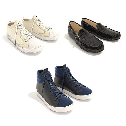 Shoes Collection 21 3D model
