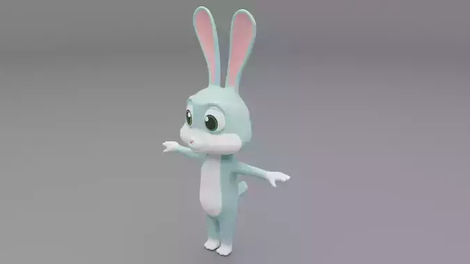 3D Bunny Cartoon