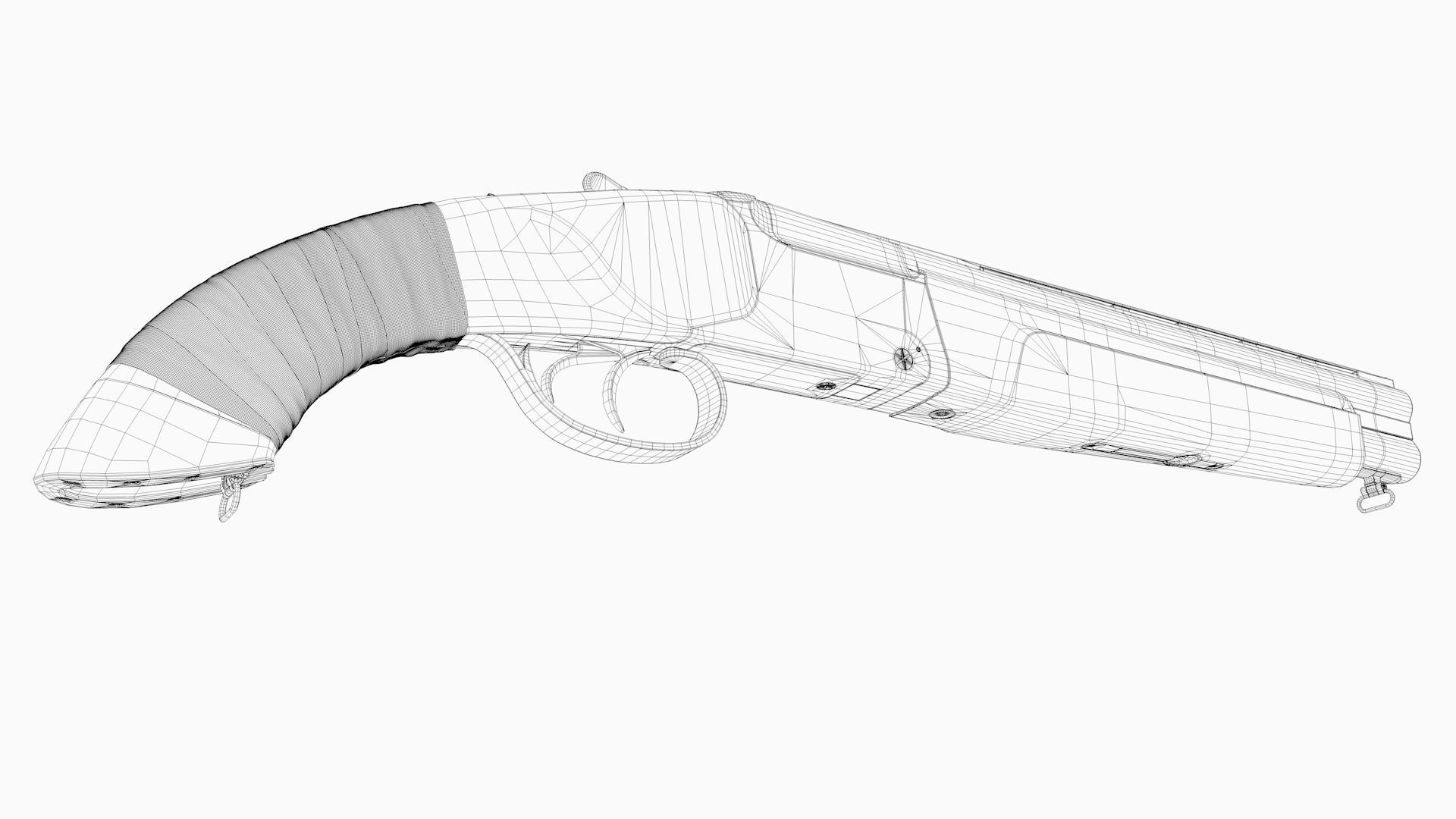Gun IZH 27m 3D model_9