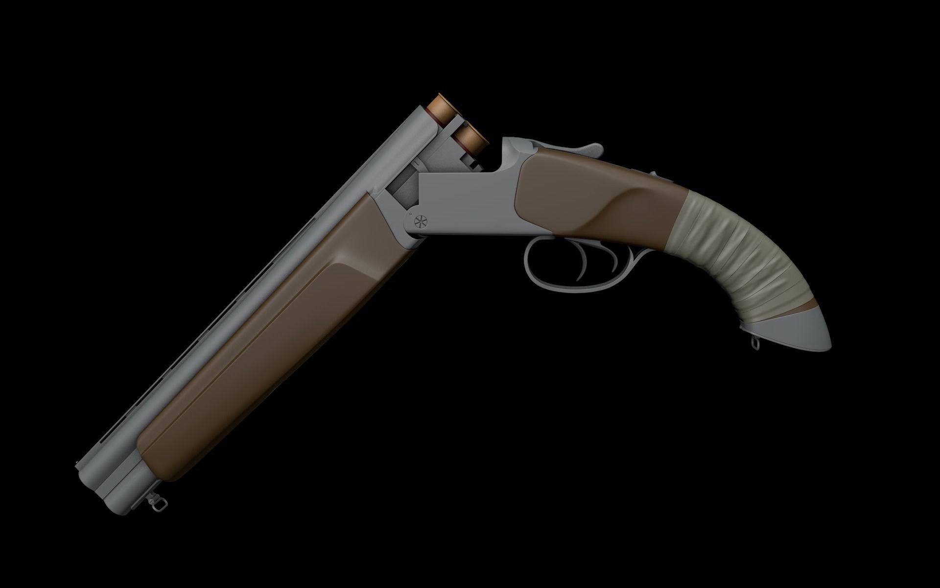 Gun IZH 27m 3D model_6