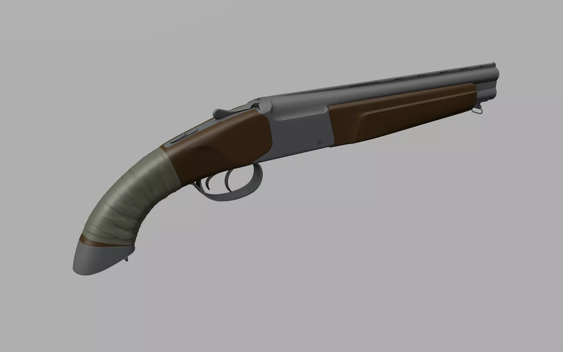 Gun IZH 27m 3D model_0