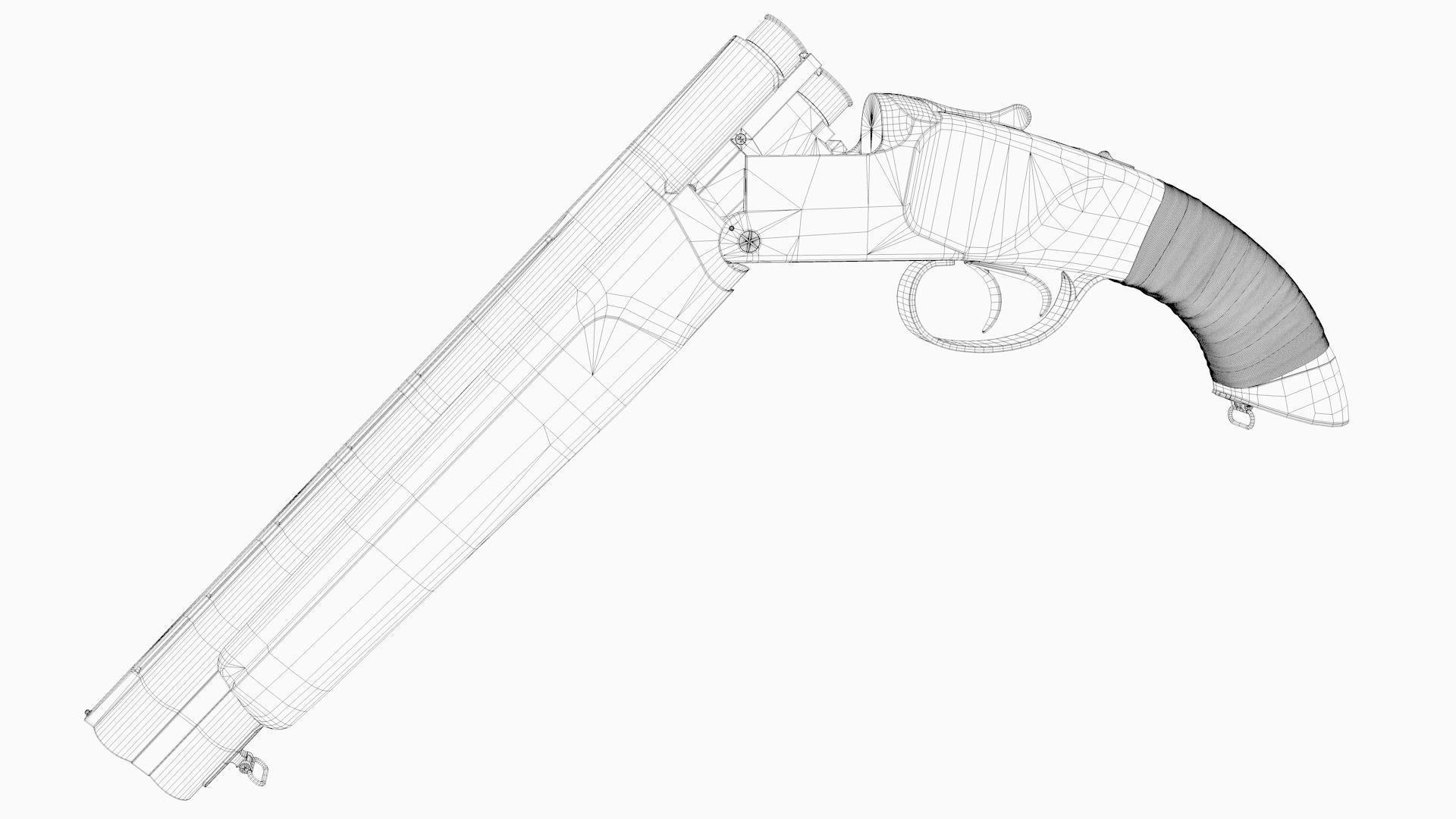 Gun IZH 27m 3D model_8