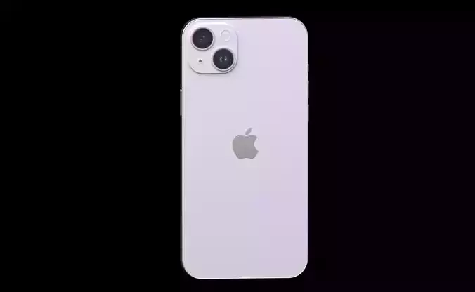 Iphone 14 Plus 3D Model With 4K Texture