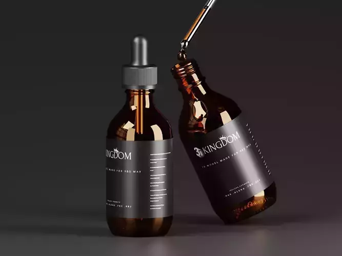 Dropper Bottle 3D model