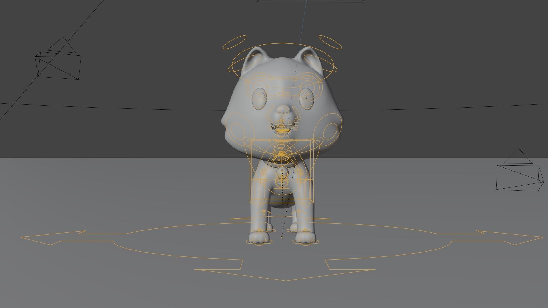 3D Cat Cartoon 3D model_11