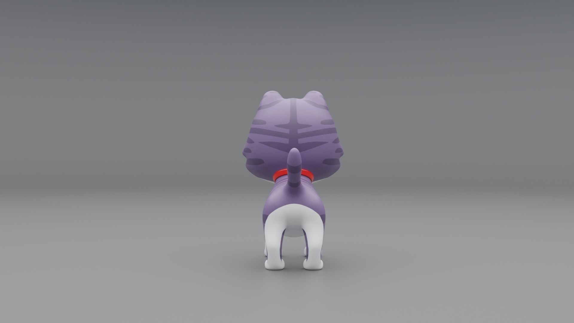 3D Cat Cartoon 3D model_5