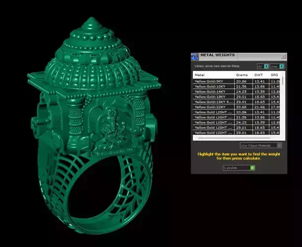 TEMPLE RING II TEMPLE JEWELRY 