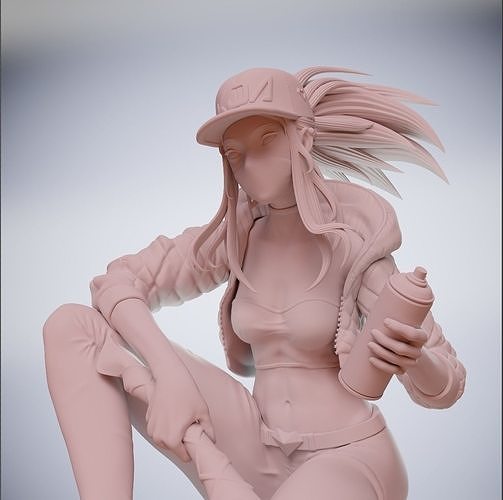 KDA Akali  3D print model
