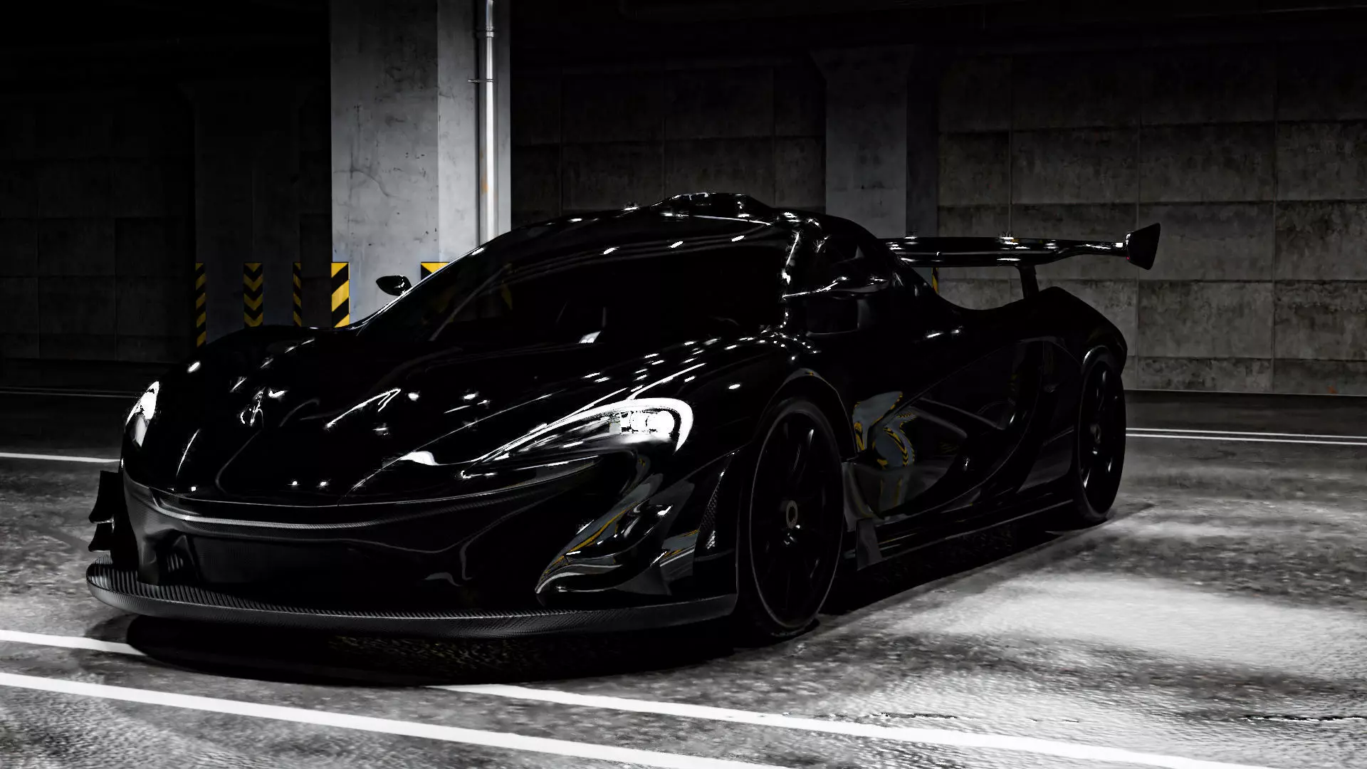 Mclaren P1 Free 3D model_0