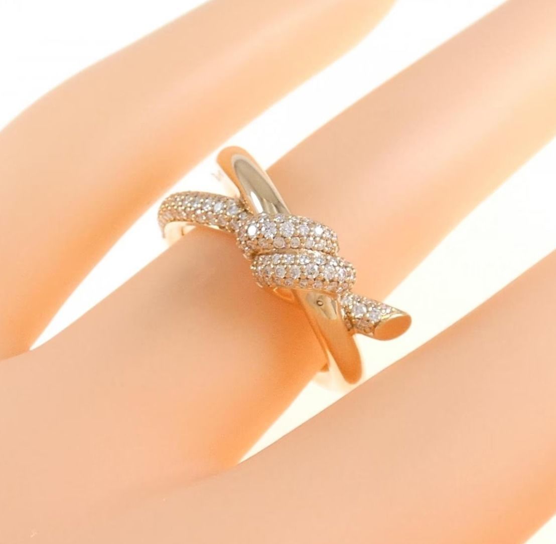 Knot Double Row Ring 3D print model_2