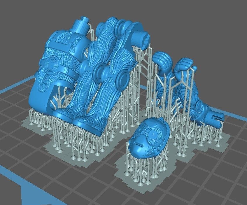 c3po episode i star wars vintage toy kenner  3D print model_4