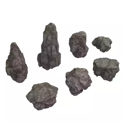 Rock Collection 3D model