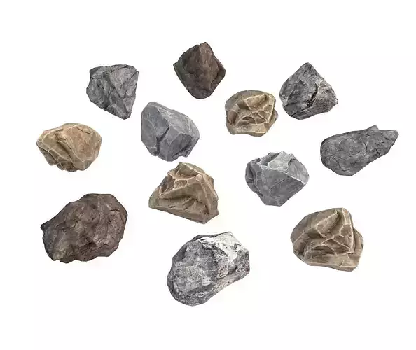 Stone Collection 2 3D model