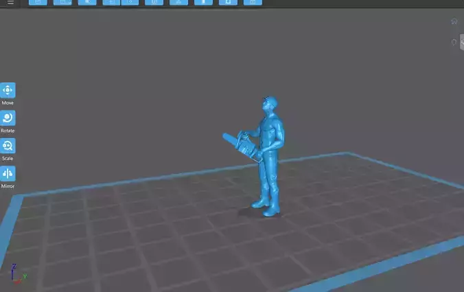 miniature tensoman stl file 164