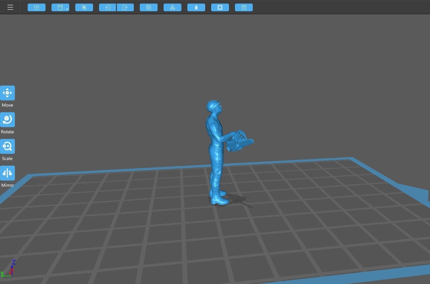 miniature tensoman stl file 164 3D print model_1