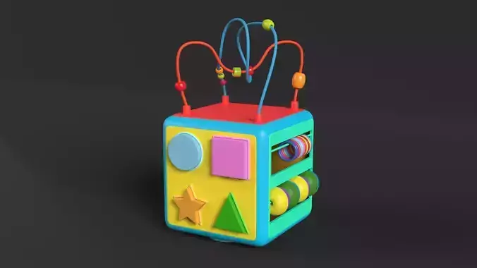 Busy cube toy 