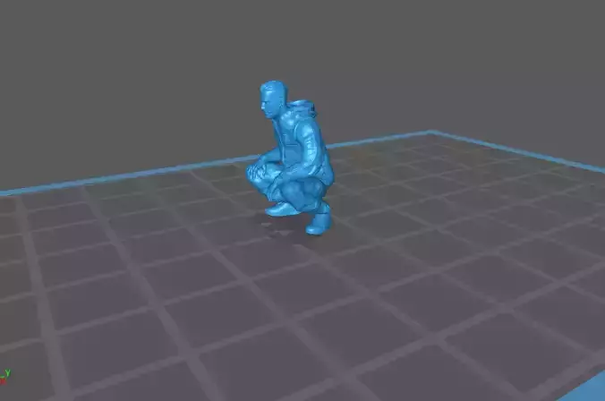 sittingman stl file 164