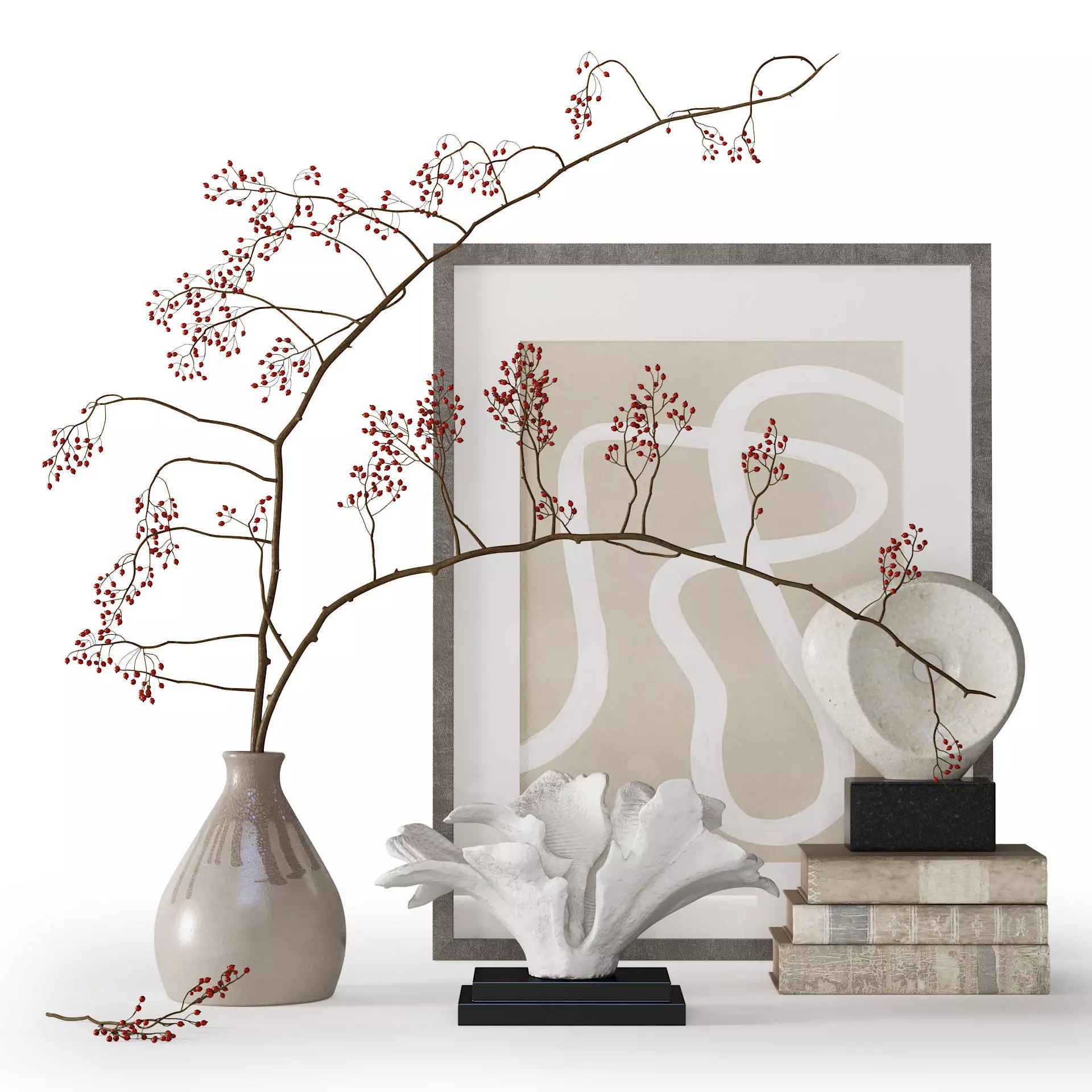 Decor Set 220 3D model_0