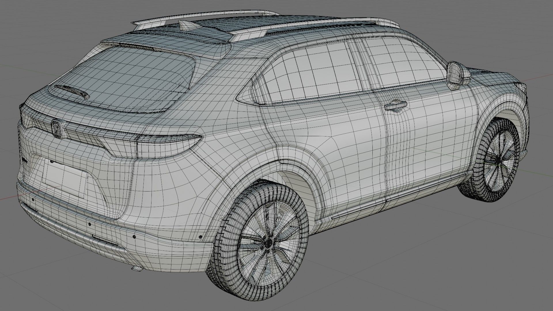 Honda HR-V Vezel XR-V 2022 with interior 3D model_25