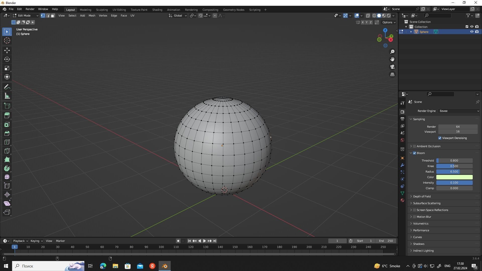 Light lowpoly Low-poly 3D model_1
