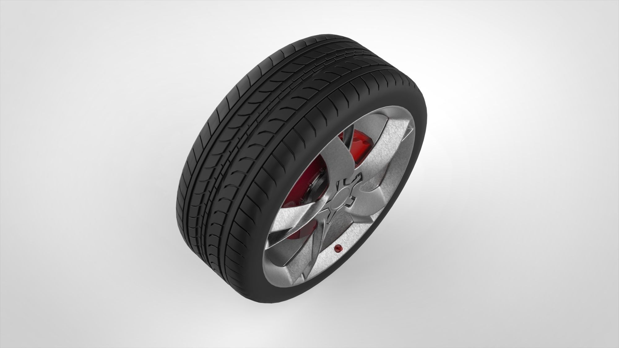 Car tire 3D model_6