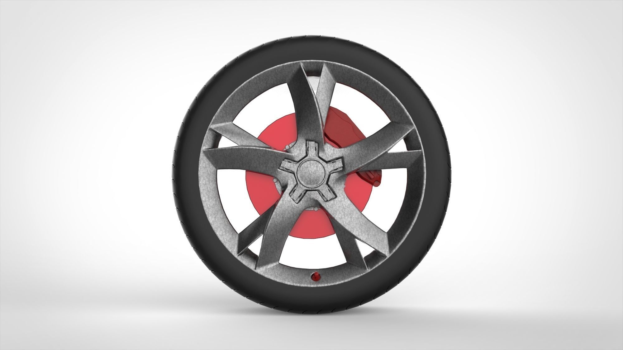 Car tire 3D model_8
