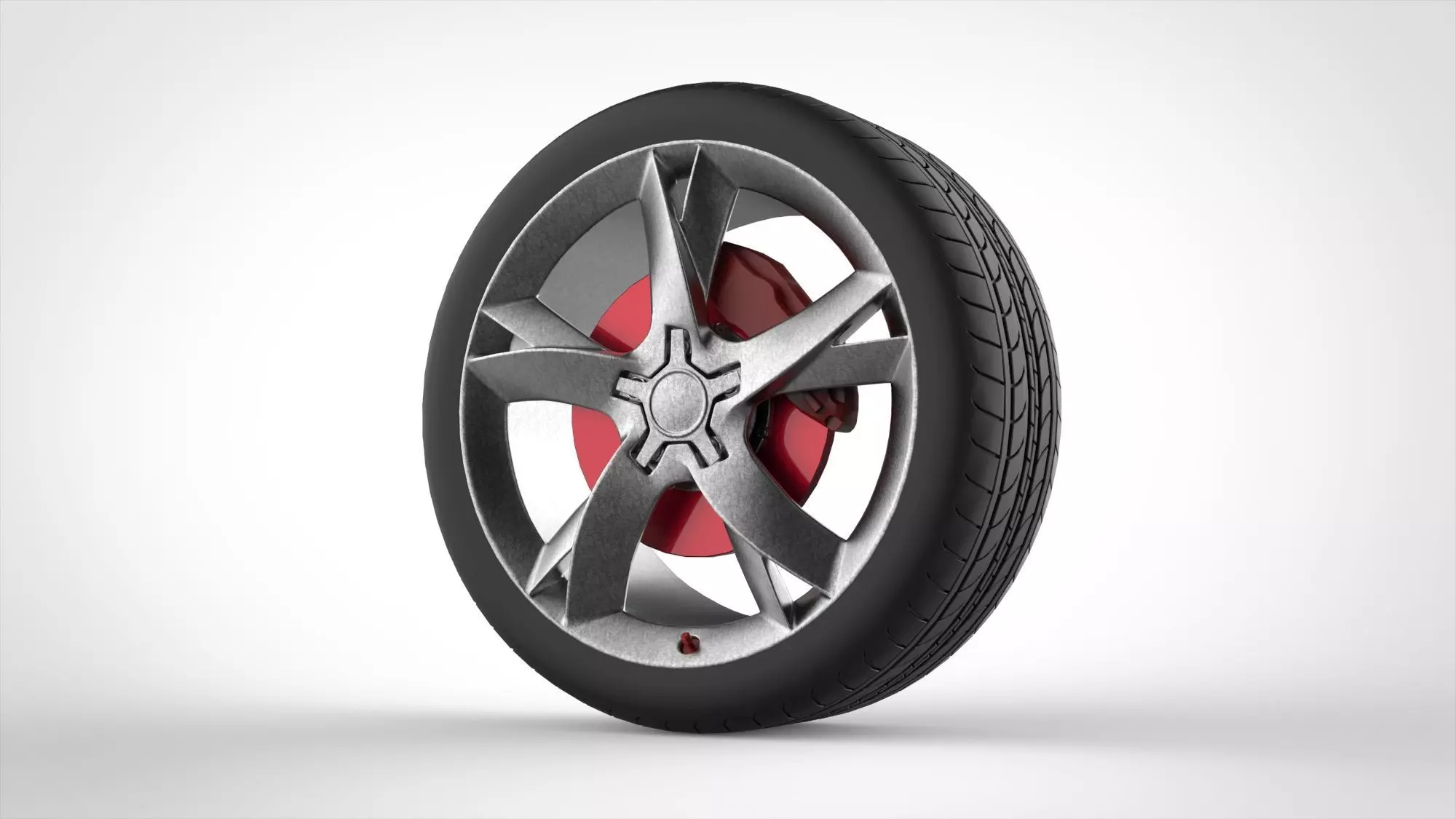 Car tire 3D model_0