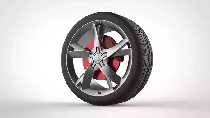 Car tire 3D model Car tire 3D model