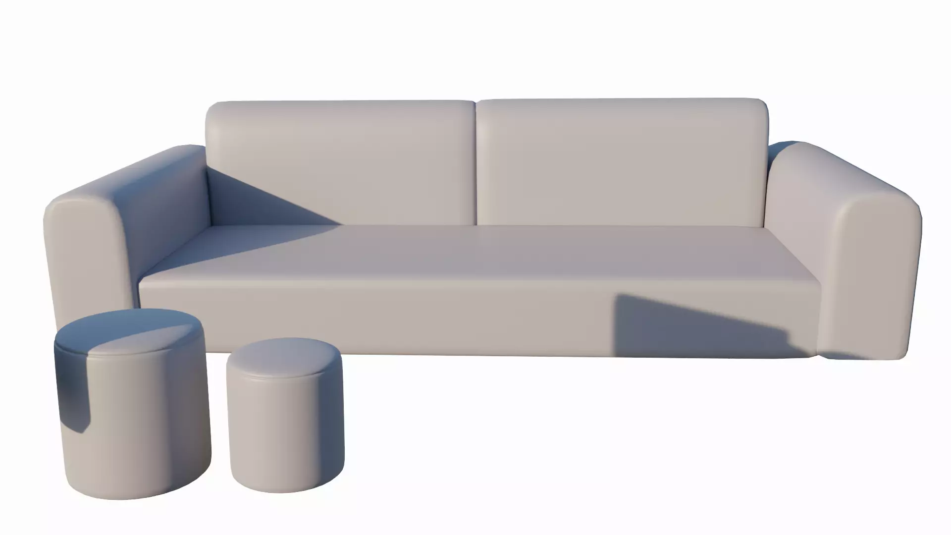 sofa for interior 3D model_0