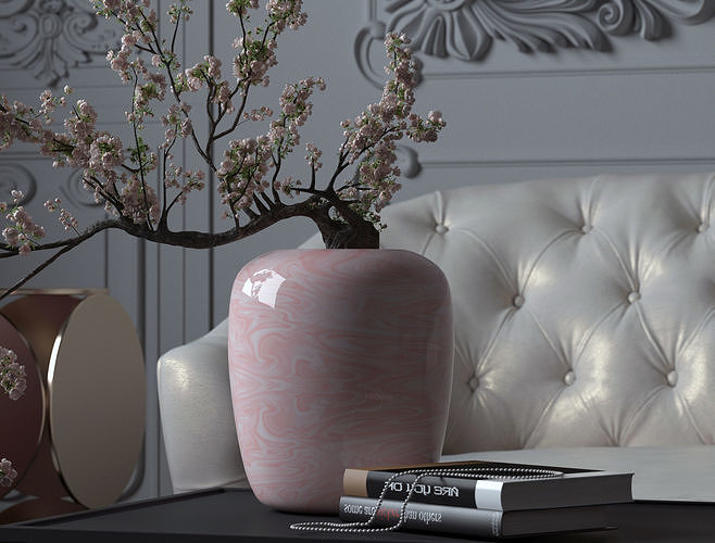 two vases 3D model