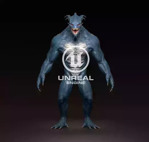 Reptile - Alien - Game Character 