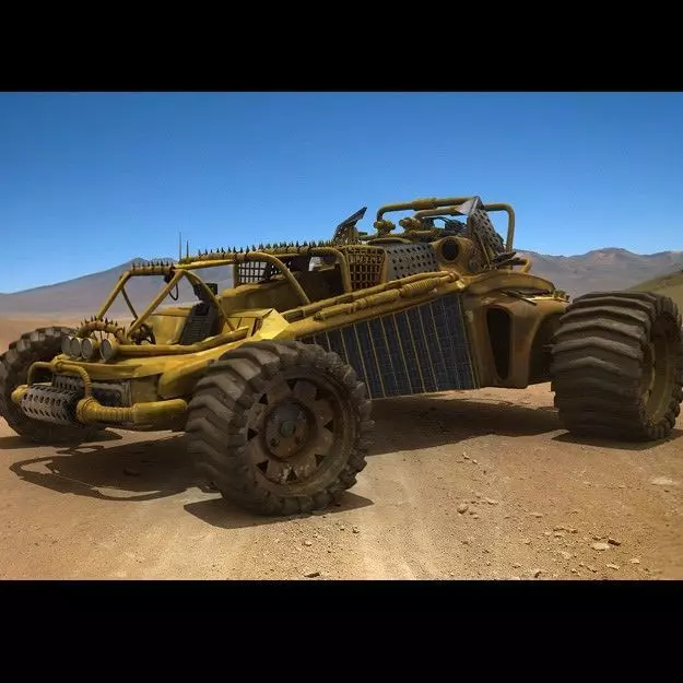 Desert Runner 3D model_0