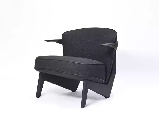 ZANAT SOVA LOUNGE CHAIR 3D MODEL 