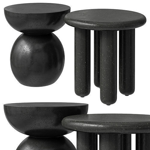 Pippa and Matte tables from Trit 3D model