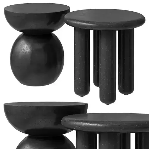 Pippa and Matte tables from Trit