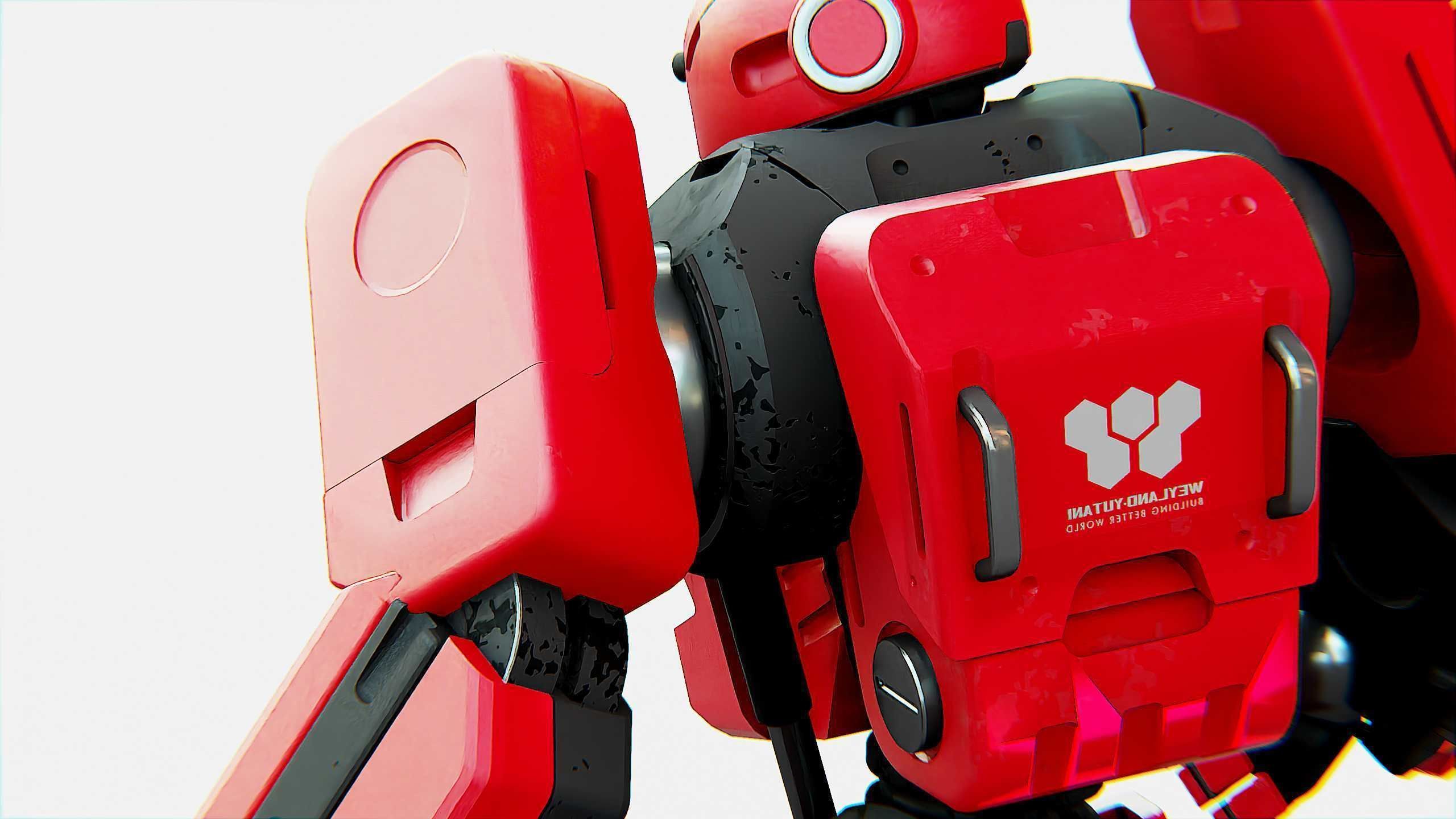 MECHA SOLDIER X Rigged for Unreal Engine - Unity - MIXAMO 3D model_21