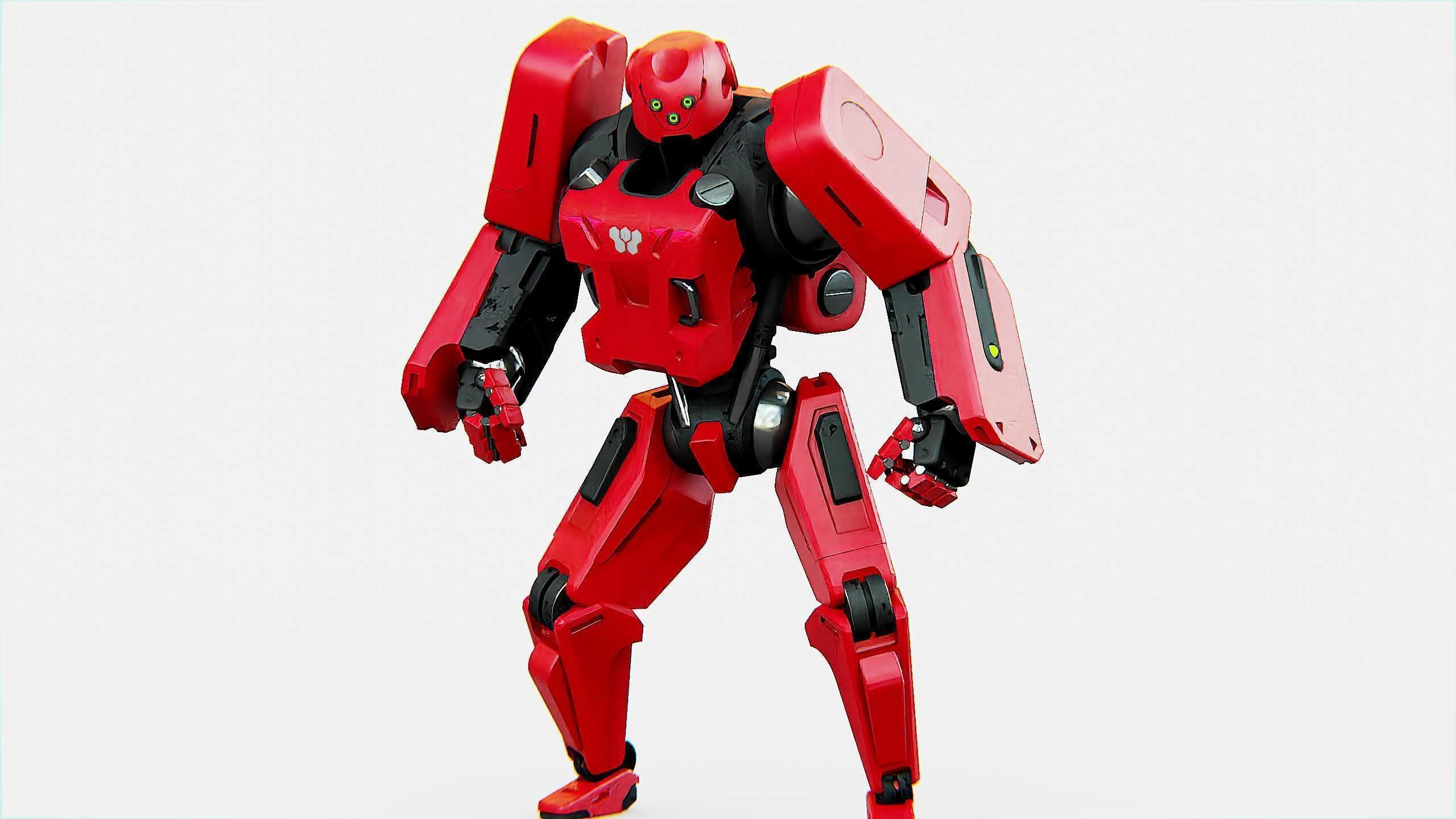 MECHA SOLDIER X Rigged for Unreal Engine - Unity - MIXAMO 3D model_3